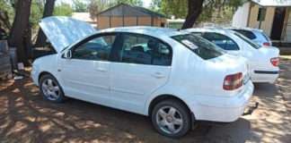 Alleged cloned vehicle traced by the Hartswater SAPS K9 Unit