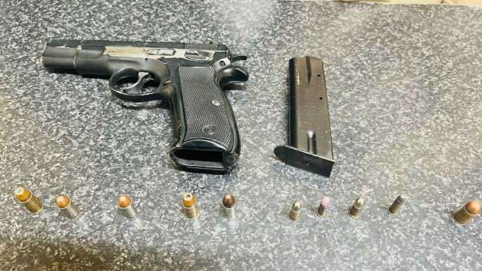 Police arrest two with illegal firearm and ammunition
