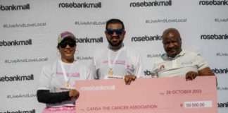 Rosebank Mall’s Pink Run raises R50,000 for CANSA