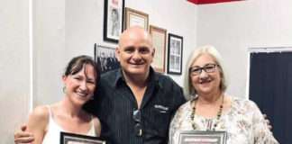Local ladies recognised for a decade of dedicated service