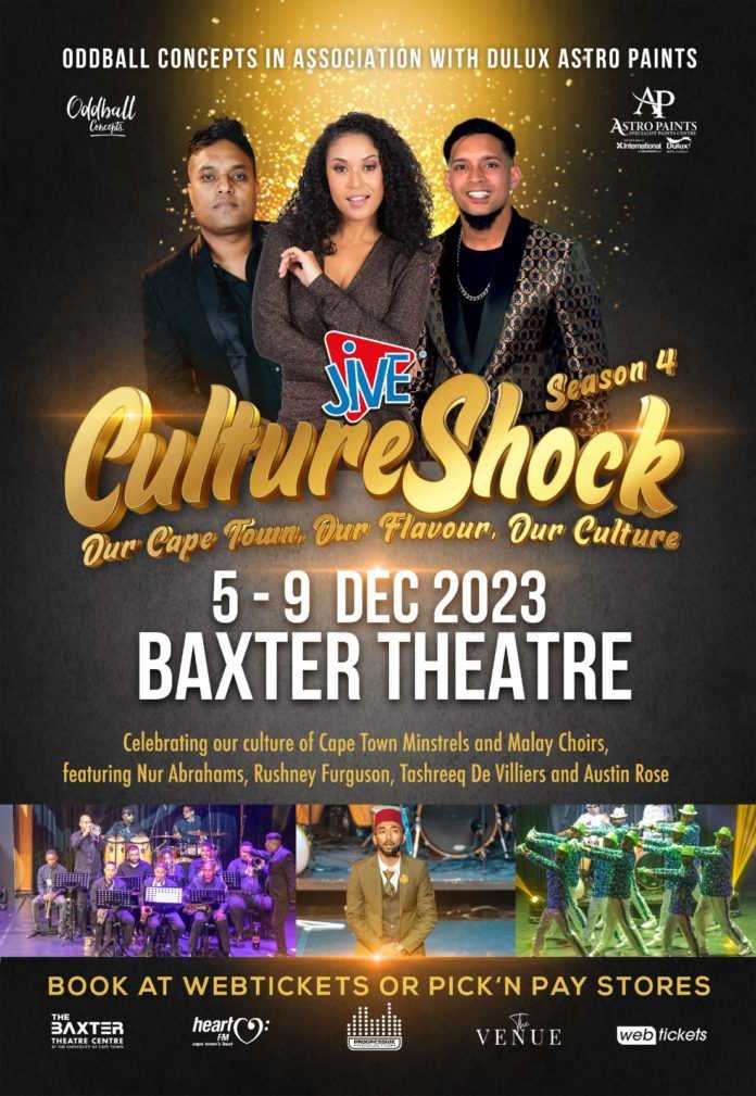 Popular music production, The Jive Culture Shock, returns for a fourth season of proudly Capetonian showcase