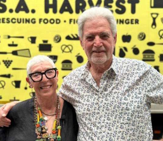Two founders of sister organisations fighting food waste and hunger Ronni Kahn AO OzHarvest and Alan Browde SA Harvest