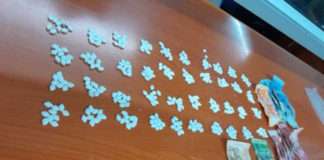 Police arrest suspects for the possession of ecstacy tablets Police arrest suspects for the possession of ecstacy tablets