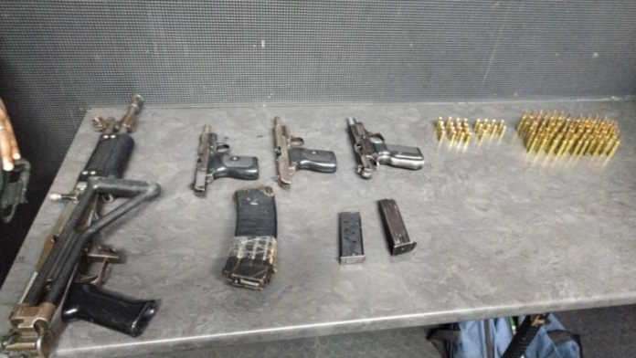 Police disarm nine suspects during recent interventions