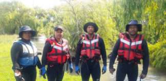 Police search and rescue at Liebenbergsvlei River