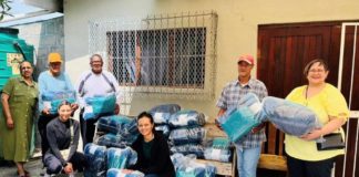 Engen employees help support Aged Valley Home in Lavender Hill