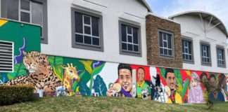 A vibrant new mural at Plascon’s headquarters in Krugersdorp celebrates South Africa’s story