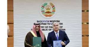 Saudi Fund for Development Provides 0 Million Development Loan for the Rogun Hydropower Project