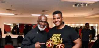 SIFISO MABUZA SHARES STAGE WITH LEGEND BEBE WINANS AT SUNBET ARENA