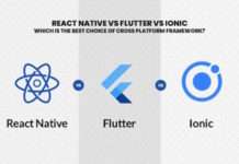 React Native vs Flutter vs Ionic