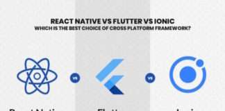 React Native vs Flutter vs Ionic