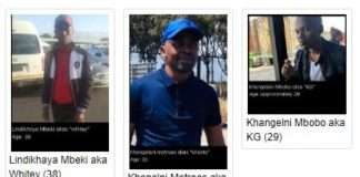 Police releases photographs of three suspects wanted for the murders of LEAP officers in Nyanga Police releases photographs of three suspects wanted for the murders of LEAP officers in Nyanga