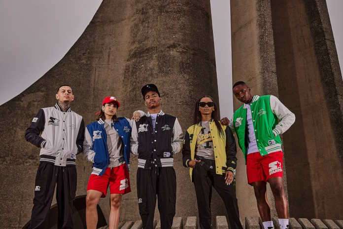 South African hip-hop sensation, Lucasraps, partners with nostalgic sports brand, Starter, for new fashion capsule range