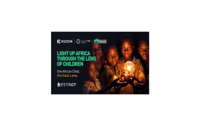 KuCoin Lights Up Africa: 100 Reading Lamps Delivered to Students at Cornelia Connelly College