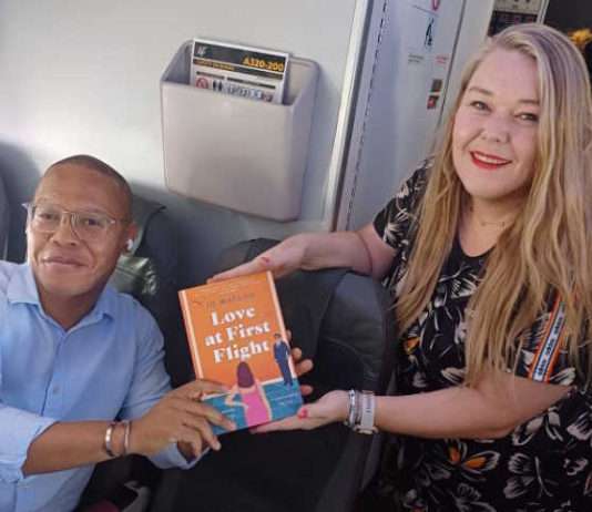 Another elevated flight experience as LIFT shows support of SA literature with Jonathan Ball Publishers with award-winning author, Jo Watson