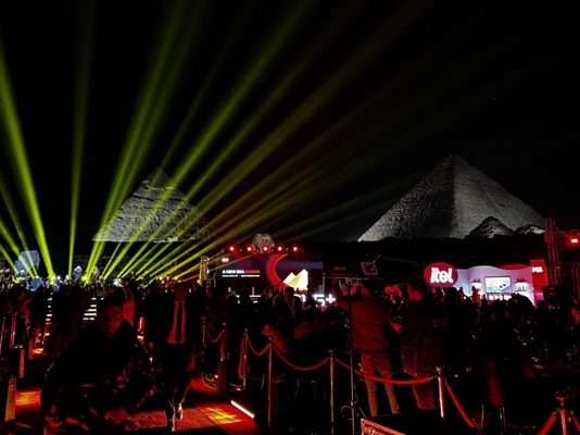 itel Grand 2024 Brand Launch, the Industry's Biggest Event at the Egyptian Pyramids