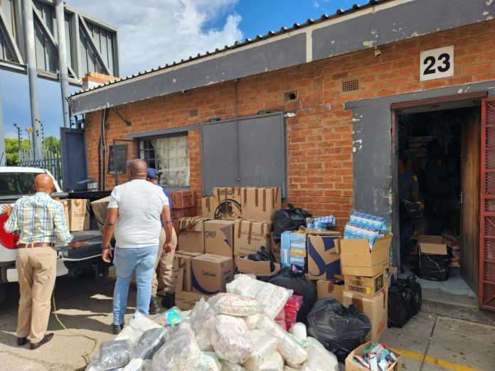 Anti-Gang Unit discovers counterfeit goods worth an estimated R100 000 in Welkom