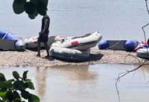 Three suspected illegal miners apprehended and nine inflatable boats sized during disruptive operation Vala Umgodi