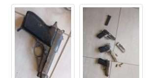 Alert members at Vioolsdrift Border Post discover three suspected illegal firearms
