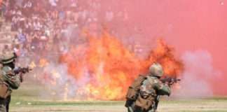 Blazes of Fun moments with SANDF at Rand Show
