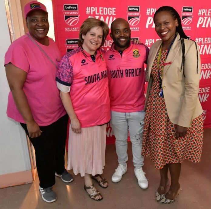 The Pink ODI Fund continues to raise awareness around breast cancer