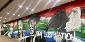 Vincent Park Mall honours Freedom Day with Art