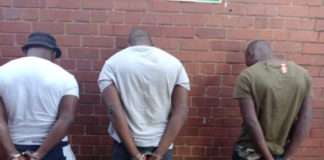 Three suspects nabbed for being in possession of Gauteng Traffic Police uniforms