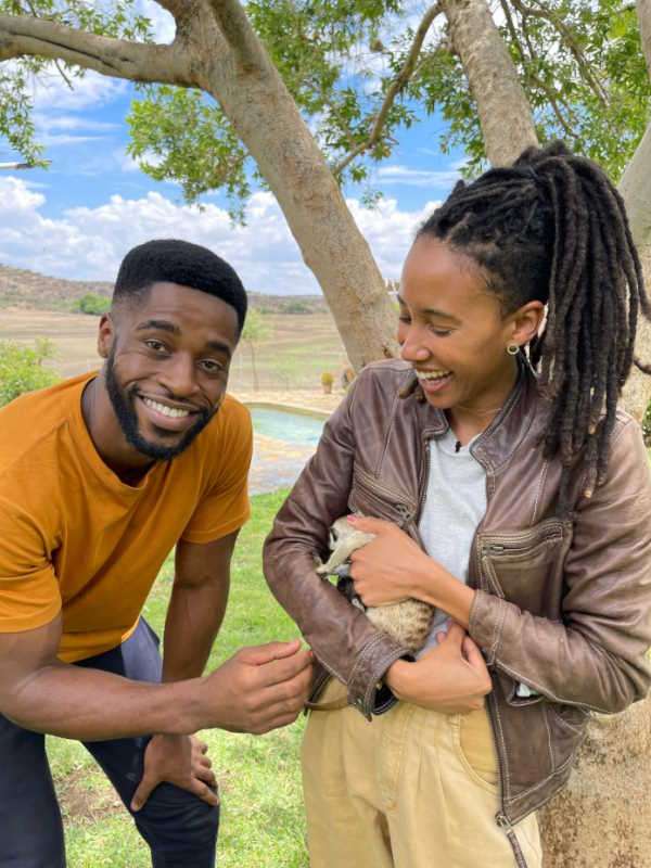 Top Travel presenters Fez and Anesu