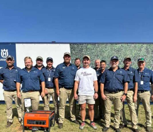 Visitors to NAMPO Score Big with Rugby Star Kwagga Smith at Husqvarna Stand