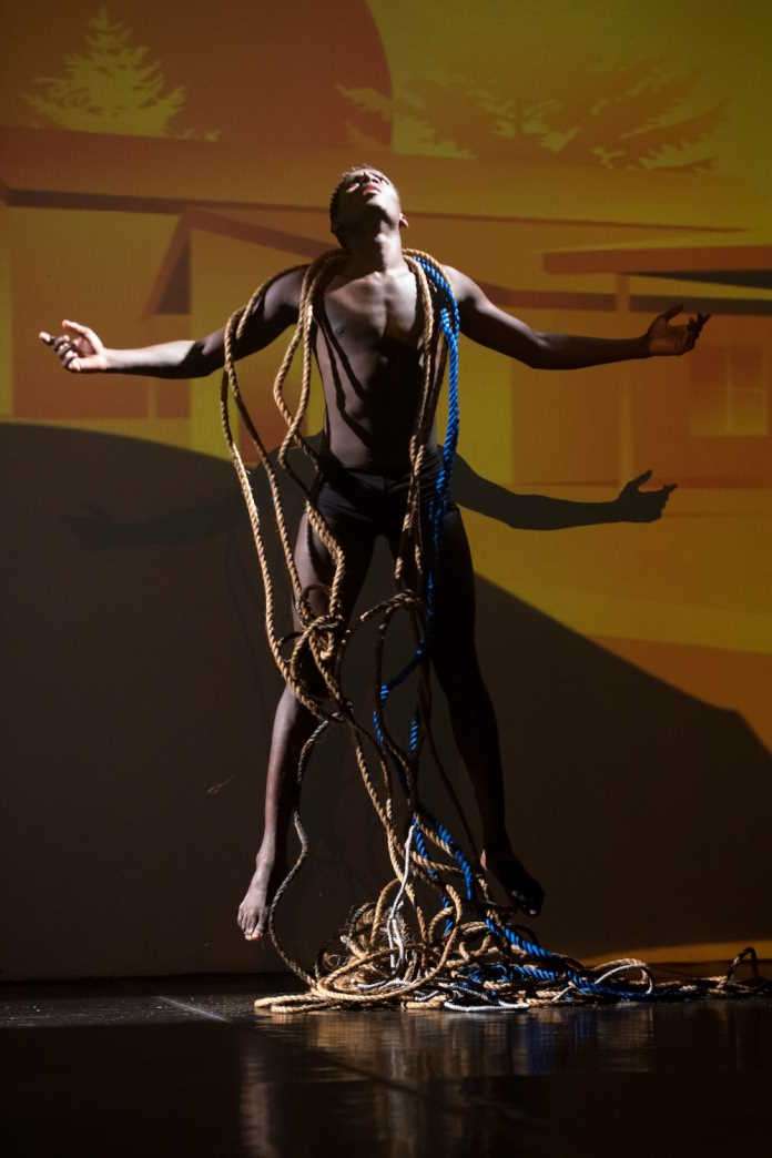 On the margin I ...Choreography by Sizwe Hlophe in collaboration with Mzamo Kunene