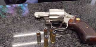Suspect face charges for possession of illegal firearm and ammunition