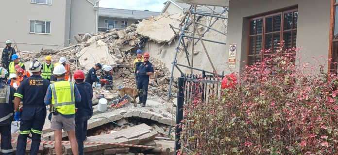 Building Collapse, Victoria Street, George