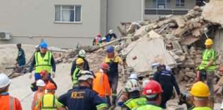 George Search and Rescue operation – Building Collapse, Victoria Street George Search and Rescue operation – Building Collapse, Victoria Street