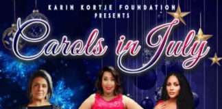 The Karin Kortje Foundation to host inaugural Carols in July musical celebration next month in Cape Town The Karin Kortje Foundation to host inaugural Carols in July musical celebration next month in Cape Town