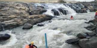 Treverton kayak cross event Treverton kayak cross event