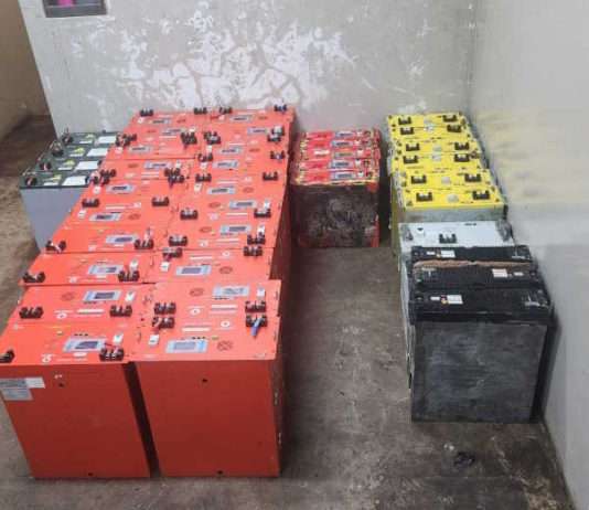 Eight suspects nabbed with R1 million worth of cellphone tower batteries