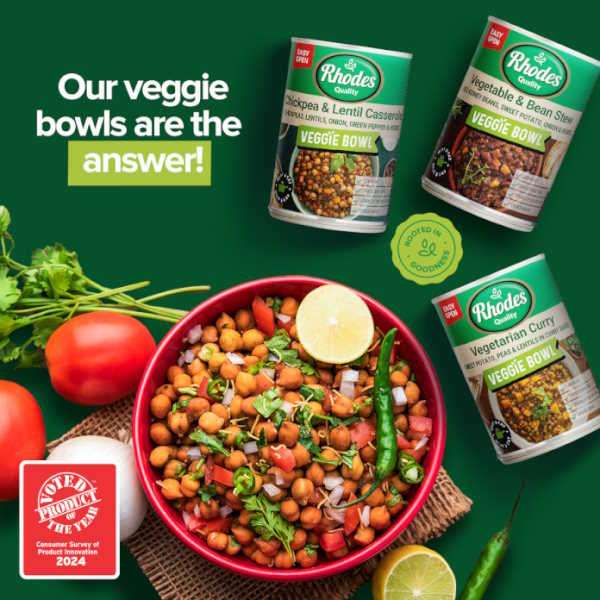 Rhodes Quality Veggie Bowls