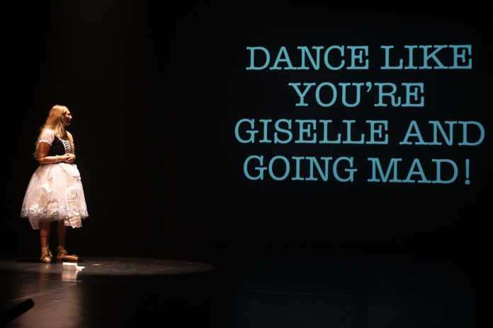 Giselle and me choreographed and performed by Sarahleigh Castelyn (SA/UK).