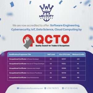 Melsoft Academy Now Accredited to Offer High-Demand Tech Skills by QCTO