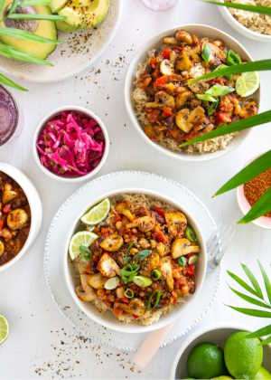 Vegan Mushroom Chilli