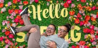 Retail campaign celebrates Spring in East London