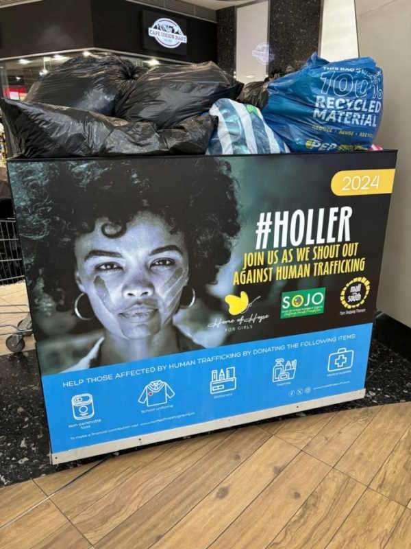 The Mall of the South brings together key partners to #Holler against human trafficking