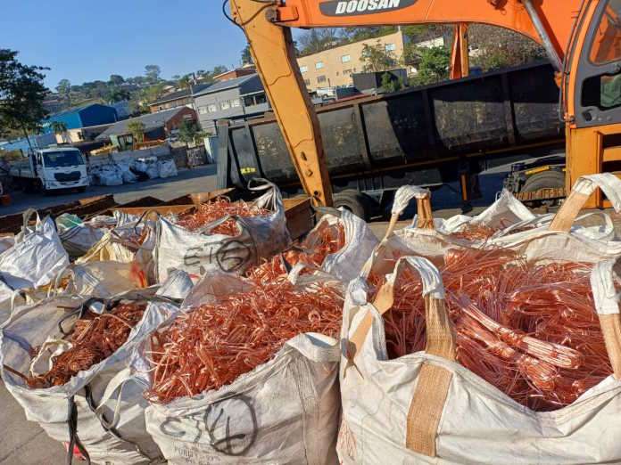 Police recover stolen copper worth approximately R20 million in Queensburgh Police recover stolen copper worth approximately R20 million in Queensburgh