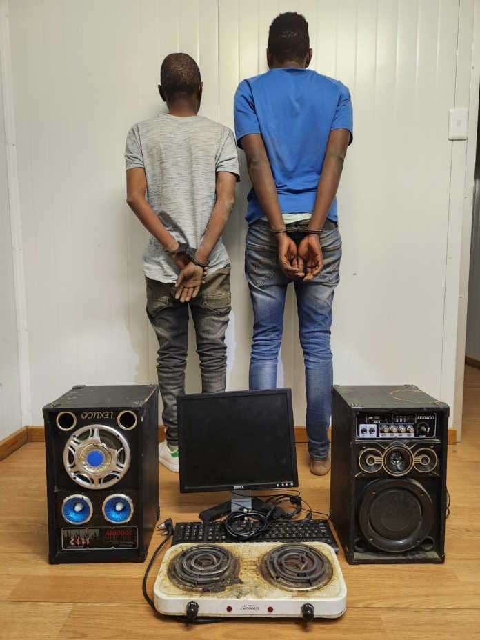 House robbery suspects apprehended in Odendaalsrus House robbery suspects apprehended in Odendaalsrus