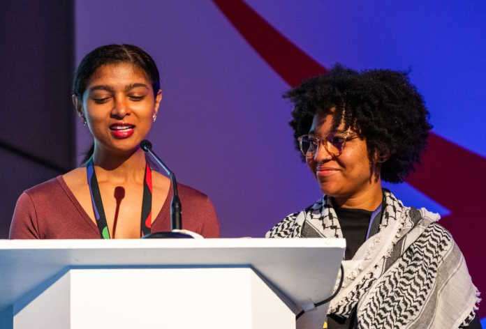 Liberty Matthyse (Gender DynamiX) and Jade Jacobs-Wort (Iranti)