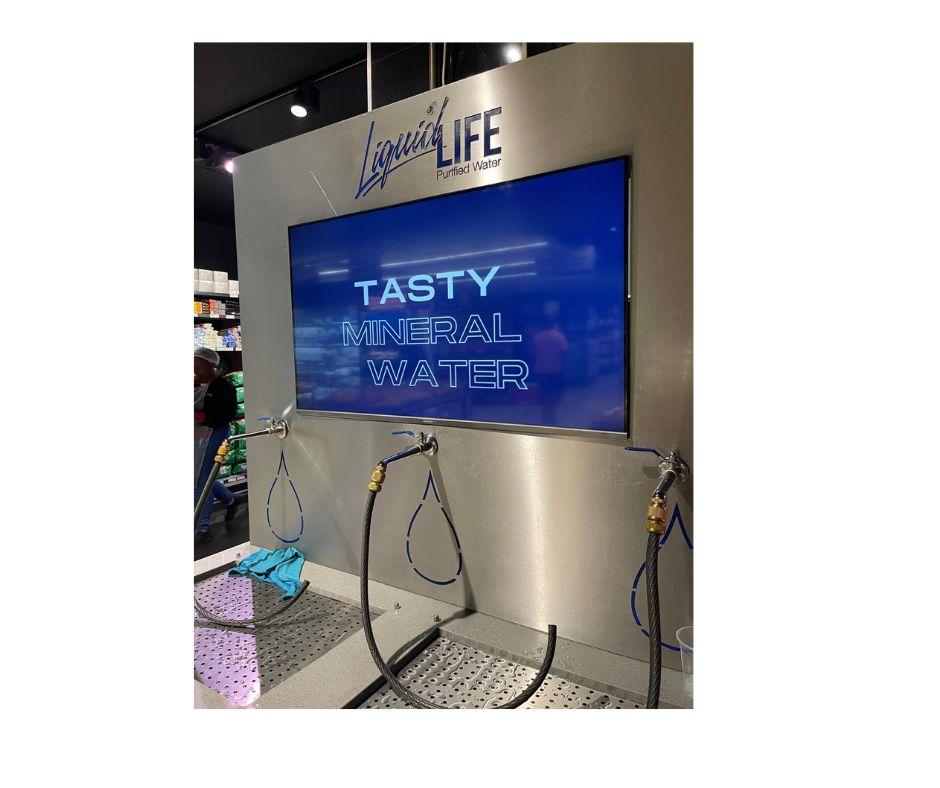 Re-filling station with unhygienic conditions, false advertising as mineral water.jpg