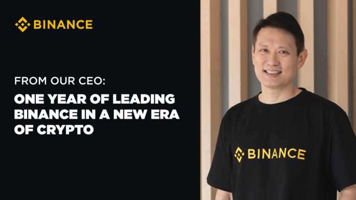 From Our CEO: One Year of Leading Binance in a New Era of Crypto From Our CEO: One Year of Leading Binance in a New Era of Crypto