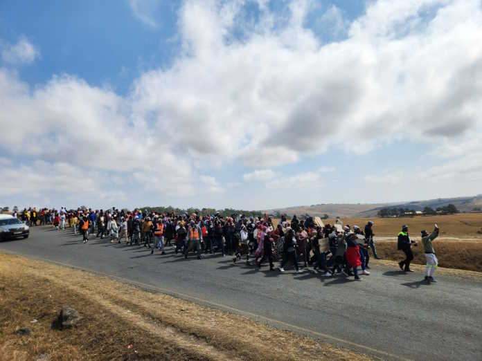The people of Xhora Mouth demand urgent intervention