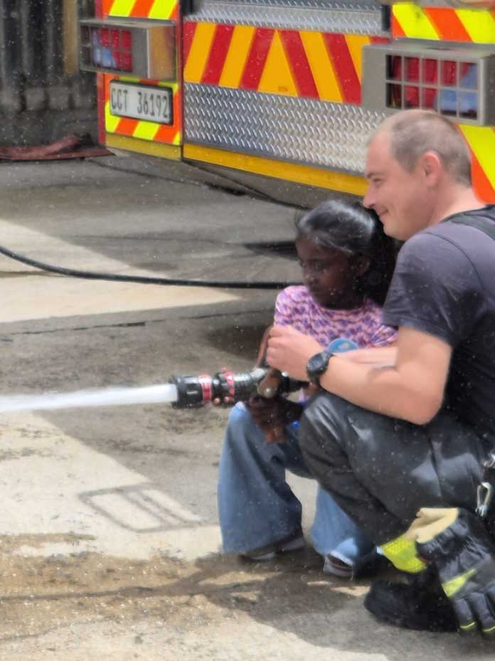 Engen helps Young Alia Realise Her Dream of Becoming a Firefighter Engen helps Young Alia Realise Her Dream of Becoming a Firefighter