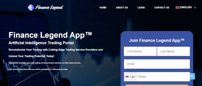Finance Legend homepage